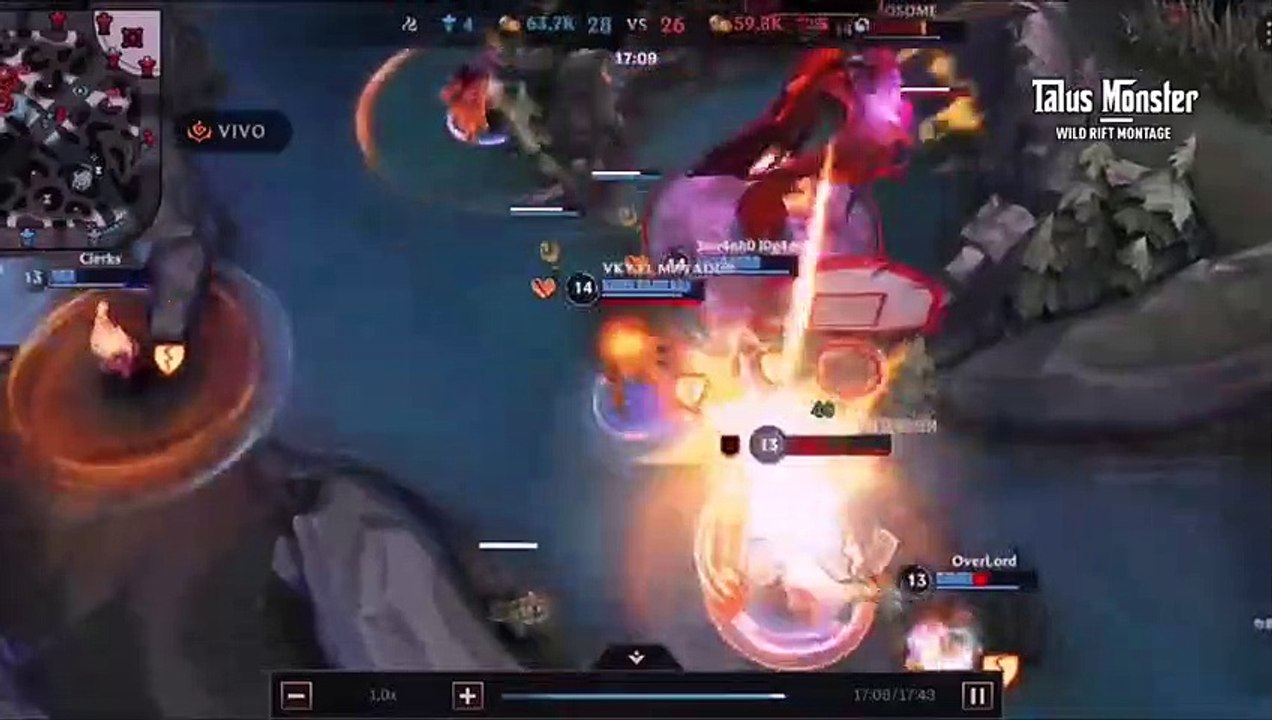 WILD RIFT -  MOMENTS PENTAKILL SO EASY
