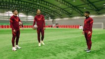 I TRAINED WITH LIVERPOOL FC FIRST TEAM - VIRGIL VAN DIJK AND ANDY ROBERTSON