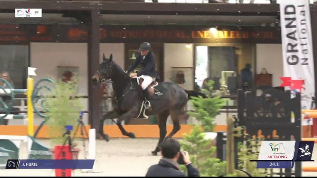 Grand National FFE - AC Print - CSO | Le Mans (FRA) | Jerome HUREL | BYRON DU TELMAN