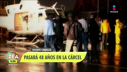 Vicente Carrillo recibe nueva sentencia y pasará 20 años más en la cárcel