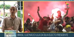 Brasil confirma la victoria en comicios de Lula da Silva