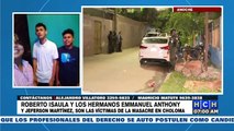 Tres hermanos y un amigo son las víctimas de la nueva masacre ocurrida anoche en San Pedro Sula