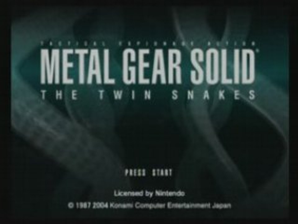 ingame Metal Gear Solid : The Twin Snakes