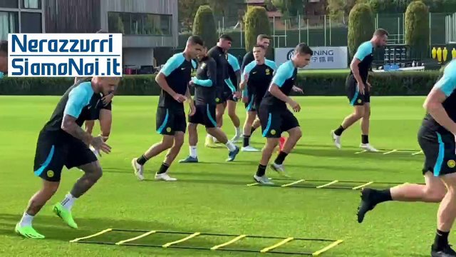Allenamento Inter: la rifinitura prima del Bayern Monaco