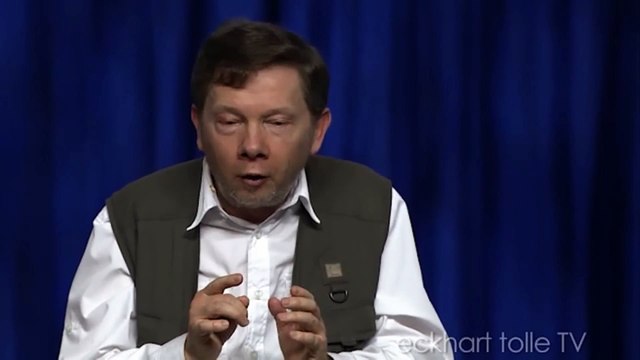 ECKHART TOLLE CONFERENCE Comment aider quelqu'un en souffrance