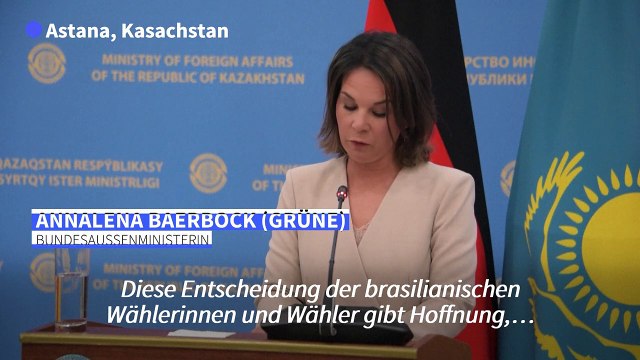 Baerbock: Wahlausgang in Brasilien gibt Hoffnung für Amazonas-Regenwald