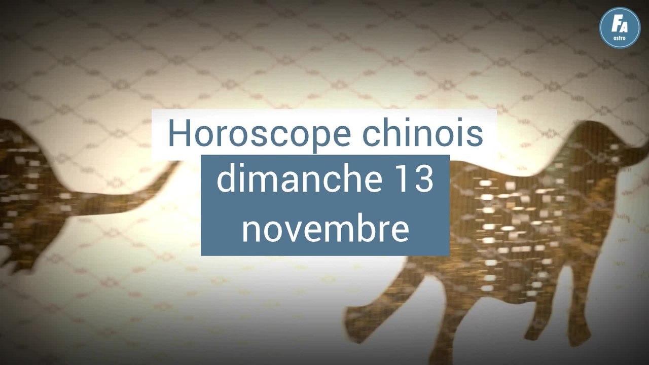 FEMME ACTUELLE - Horoscope chinois du jour du dimanche 13 novembre 2022, le Cheval de Métal