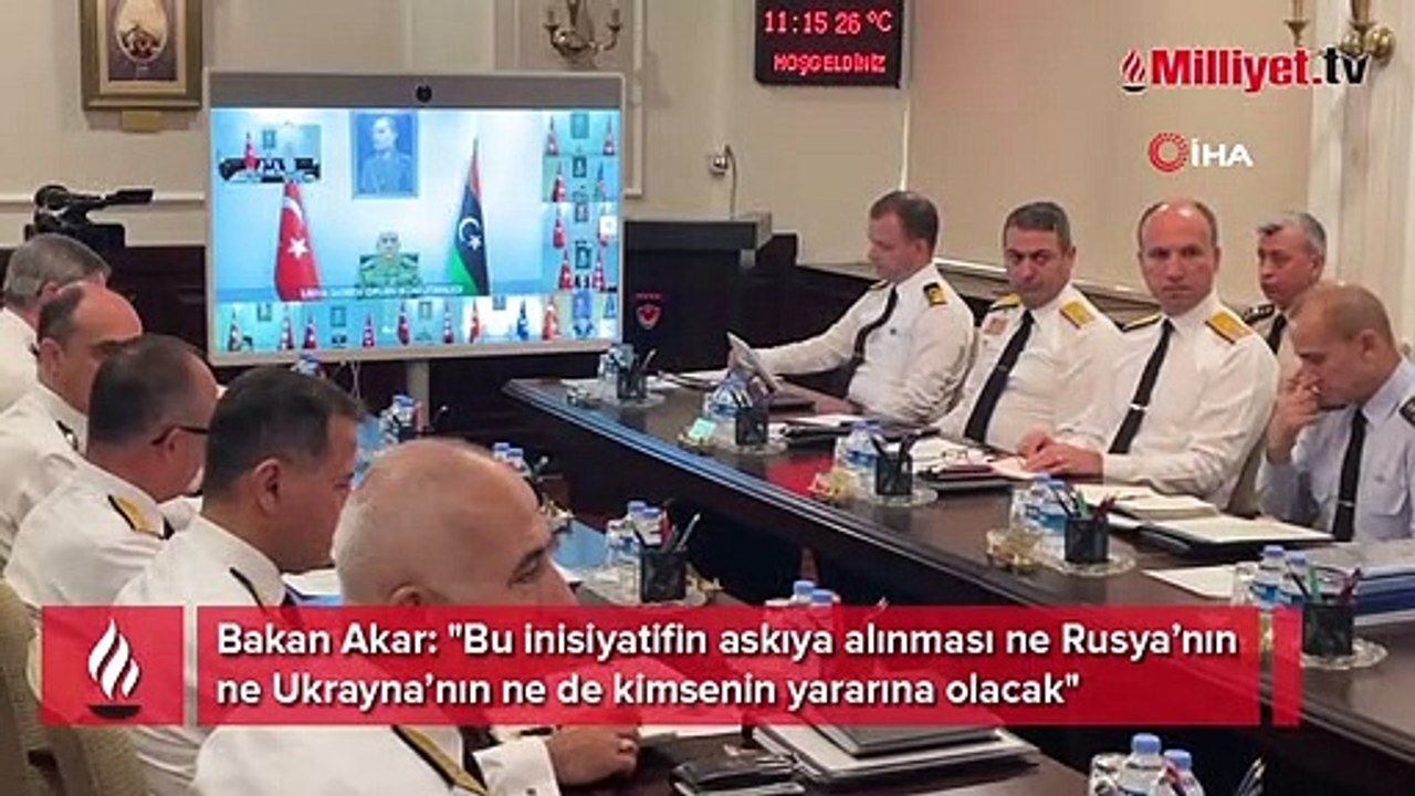 Bakan Akar'dan tahıl anlaşması açıklaması