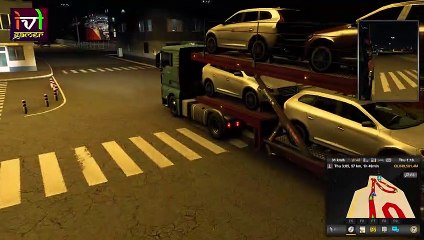 Entering Port MAN TGX XL Truck - ETS 2 1.45 - #eurotrucksimulator2 #luxurysuv #port