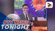 PTV anchor Joee Guilas receives Gawad Gintong Obrero award