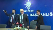 BALIKESİR - Bakan Karaismailoğlu, AK Parti İl Başkanlığında konuştu
