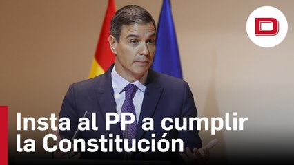 Sánchez insta al PP a cumplir la Constitución, y estos exigen que no reforme el delito de sedición