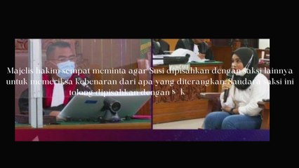 Hakim kesal susi art ferdy sambo jawab cepat cepat