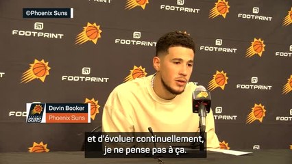Suns - Booker : "J'essaie de m'améliorer continuellement"