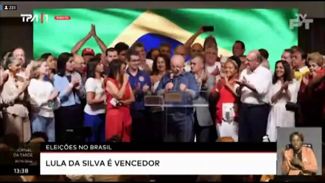 BRASIL LULA DA SILVA VENCE ELEIÇOES E NÃO RECEBE FELICITAÇÕES DE JAIR BOLSONARO