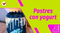 Buena Vibra | Chiquis Cake postres con yogurt saludables