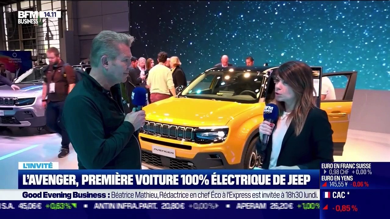L'avenger, première voiture 100% électrique de Jeep