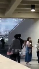 When fan girls saw fan boy Jungkook cute coming to see IU's concert