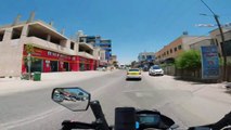 MIDDLE EAST MOTORCYCLE TOUR - Confusing CHECK POINTS & TRAVEL inside Palestinian Territories