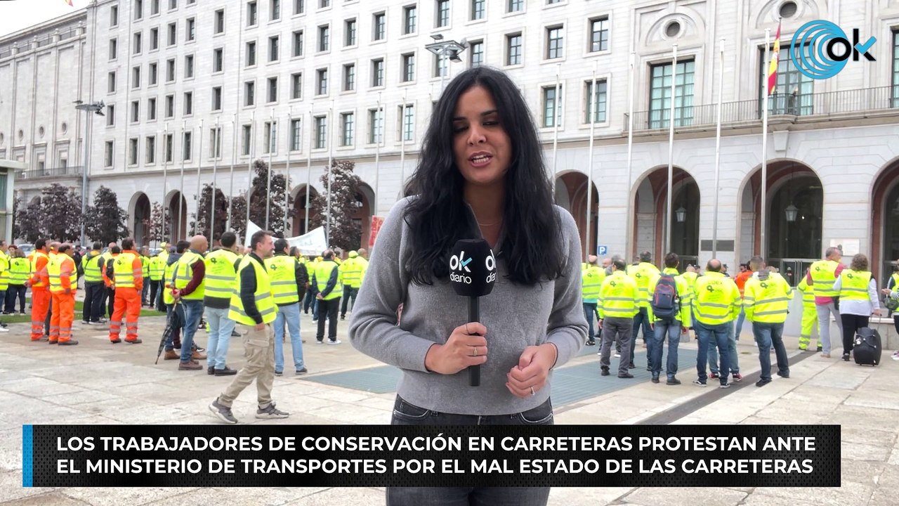 Los trabajadores de conservación de carreteras contra el Gobierno: "Llevamos más de cien víctimas"