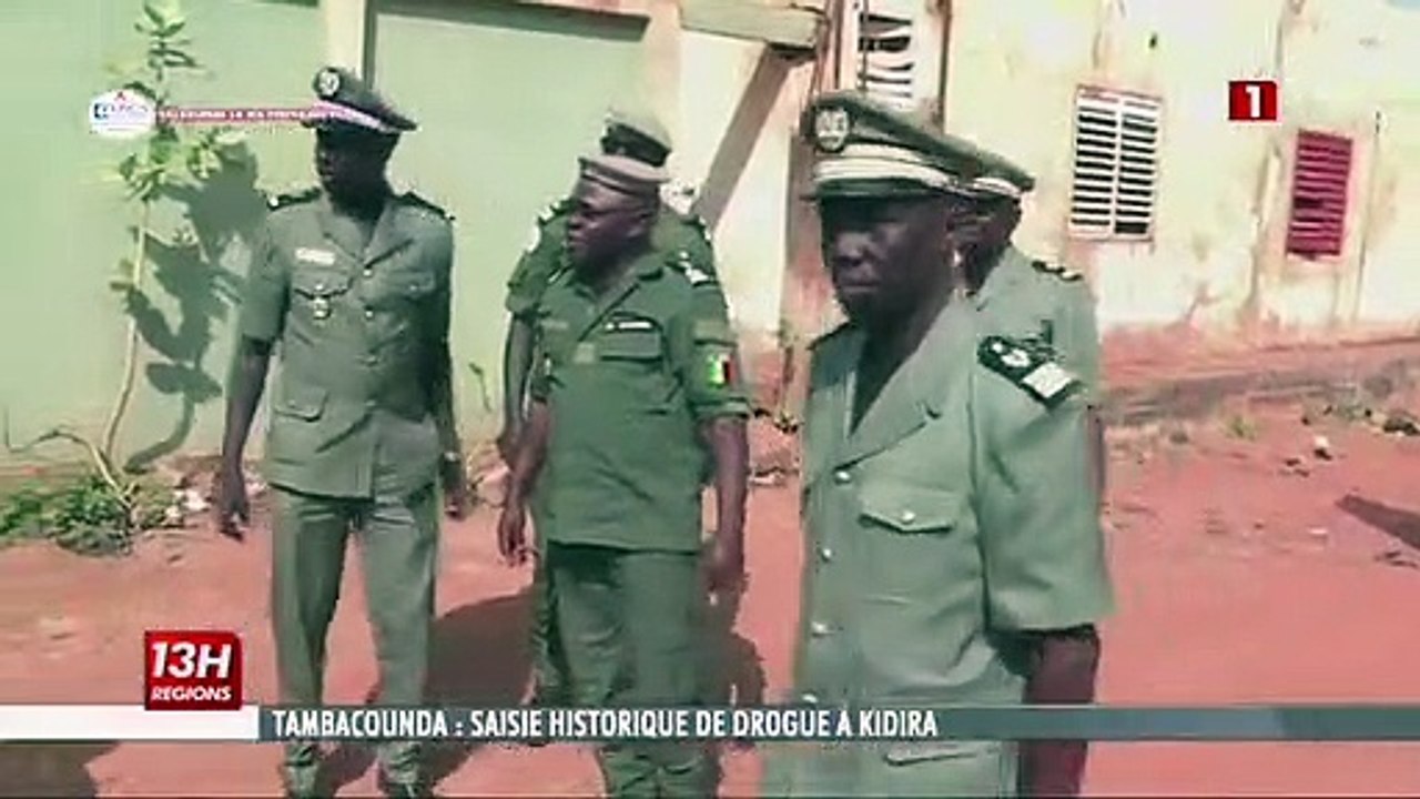 TAMBACOUNDA SAISIE HISTORIQUE DE DROGUE A KIDIRA