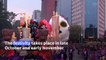 Mexico City holds its Day of the Dead parade
