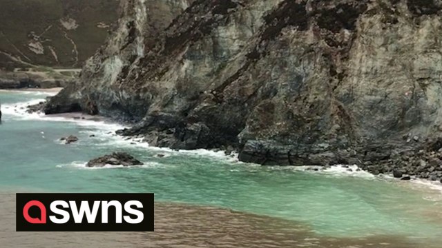 Stunning beach in Cornwall subject to RAW SEWAGE nightmare after huge brown sludge pumped into idyllic tourist destination