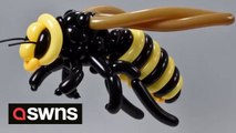 Artist is taking balloon art to the next level with intricate balloon animals