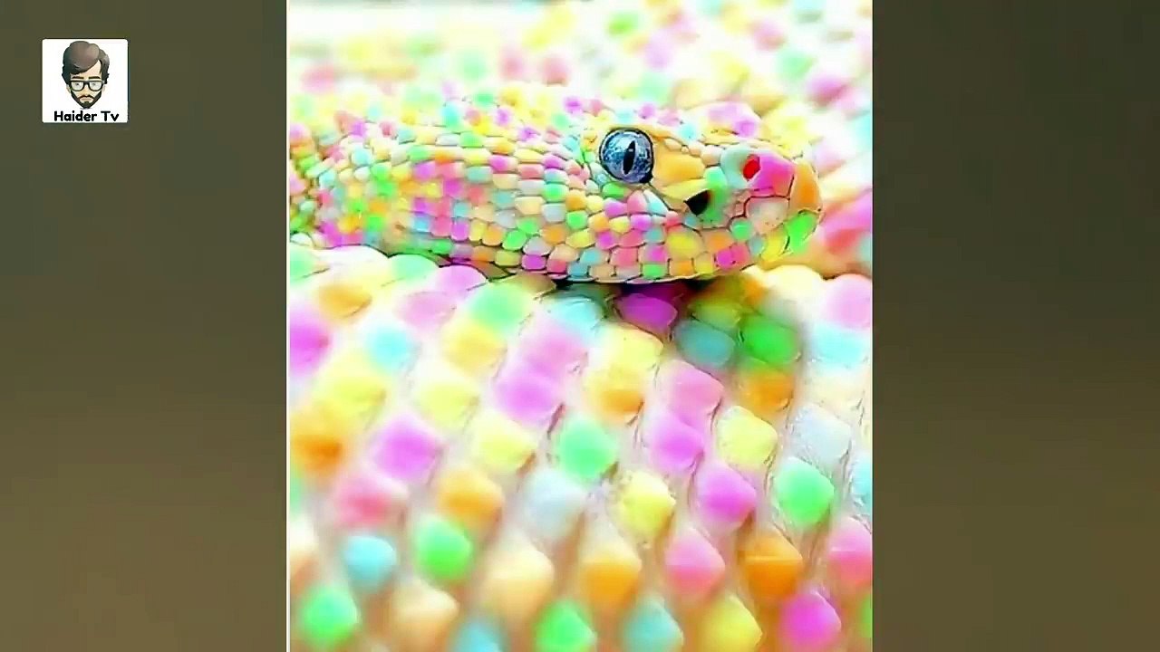 Most Rare Snakes You Never Seen Before - Haider Tv