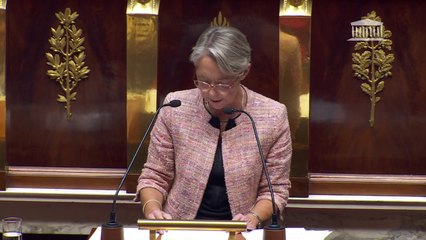 Élisabeth Borne: "Le 49.3 permet de conclure un débat, jamais de l'interdire"