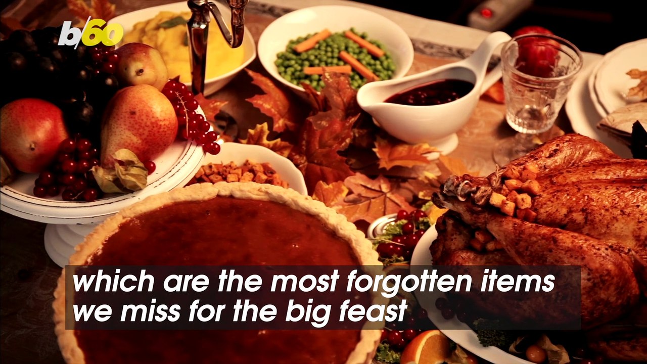 These Are The Most ‘Forgotten’ Menu Items at Thanksgiving