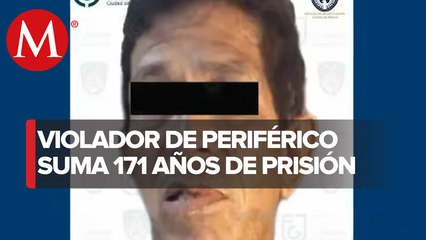 Hombre suma 171 años de prisión en CdMx