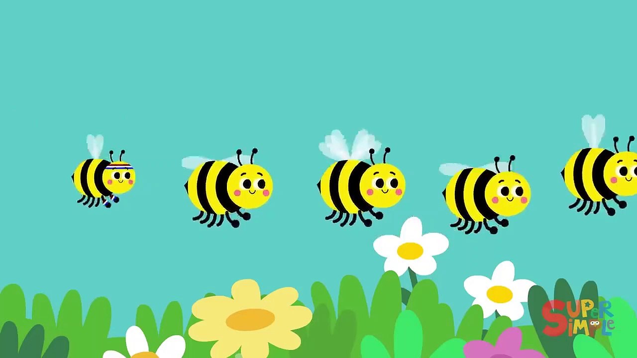 The Bees Go Buzzing Kids Songs Super Simple Songs video Dailymotion
