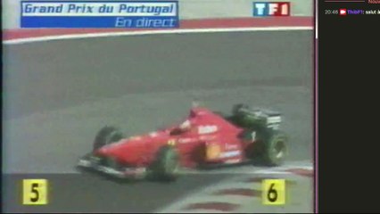 Télécharger la video: F1 1996 - Grand Prix du Portugal - Course 15/16 - Replay TF1 commenté par ThibF1