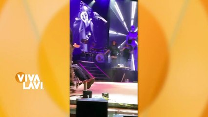 Belinda cumple sueño de fan durante concierto