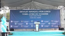 MHP'li Durmaz, Devlet Bahçeli Fen Lisesi Temel Atma Töreni'nde konuştu