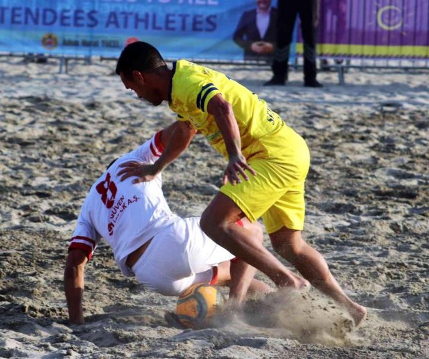 Plajda şampiyon Seferihisar Cittaslow oldu