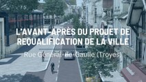 L'avant-après du projet de requalification de la Ville