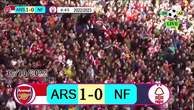 Arsenal 5-0 Nottingham / نوتينغهام0- 5 آرسنال / English Premier League 2022 / 2023 الدوري الإنجليزي الممتاز