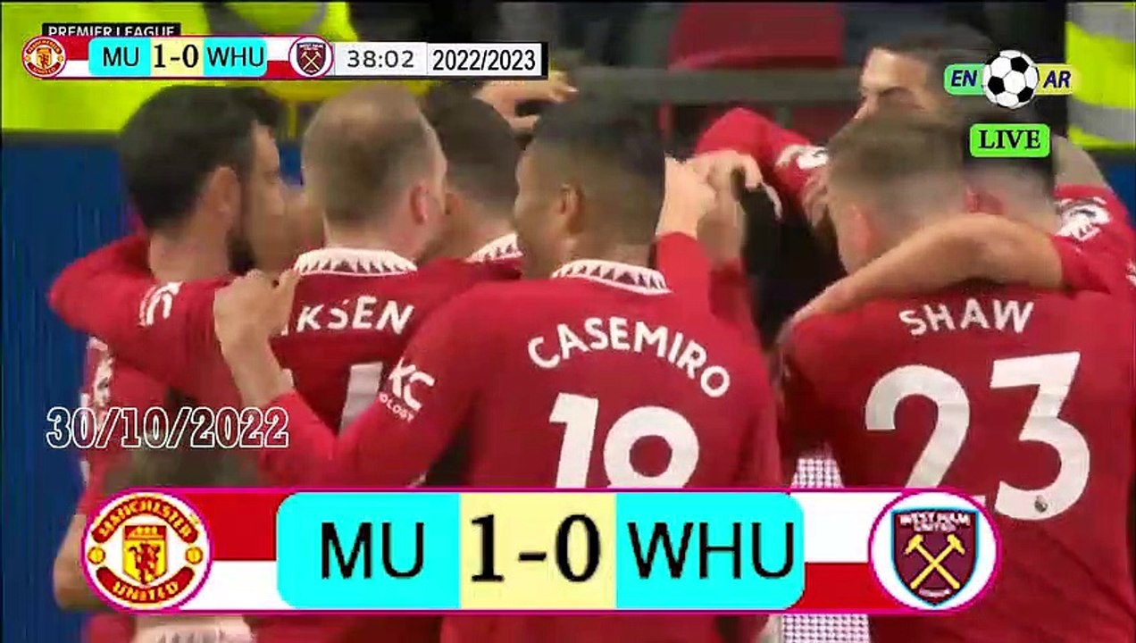 Man United 1-0 West Ham / وست هام0- 1 مان يونايتد   / English Premier League 2022 / 2023  الدوري الإنجليزي الممتاز