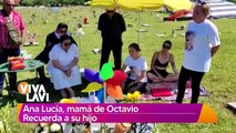 Familia de Octvio Ocaña visitan panteón tras aniversario luctuoso del actor