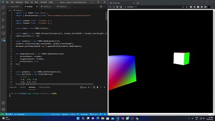 06 Flat Shading VS Smooth Shading - ThreeJS Shaders in Hindi