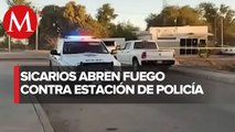 Delincuentes atacan una comandancia de la policía de Baja California