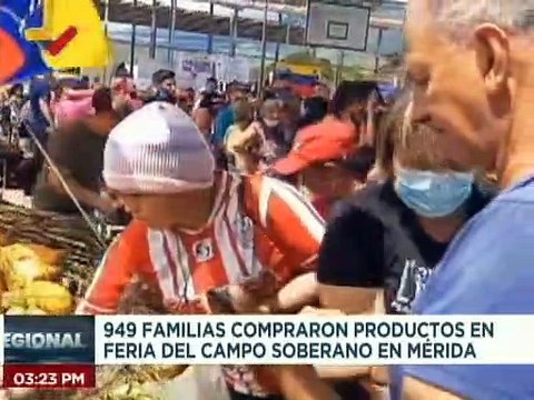 Mérida | Un total de 949 familias del mcpio. Sucre son atendidas con Feria de Campo Soberano
