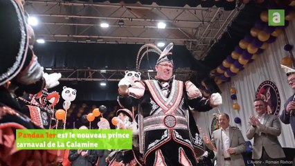Pandaa 1er est le nouveau prince carnaval de La Calamine