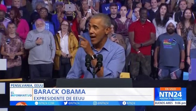 Obama y Biden adelantan campaña en Pensilvania de cara a las elecciones intermedias