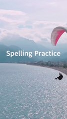 Spelling Practice. Clip No. 12