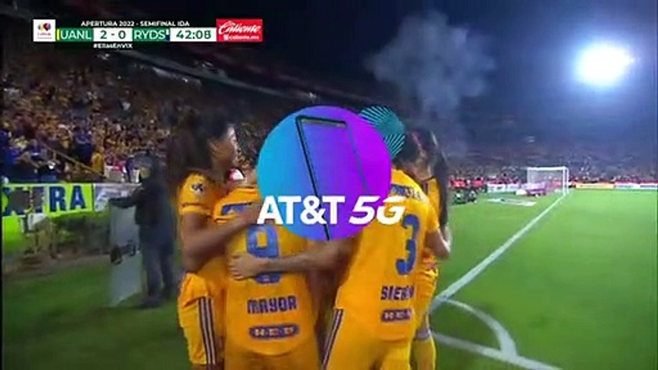 ¡DOBLETE DE LA GENERALA! Gol de Tigres - Tigres 2-0 Rayadas - Liga Mx Femenil AP2022 -Semis