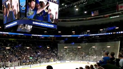 Country Road sing-a-long. Game 4 Stanley Cup Finals. BOS