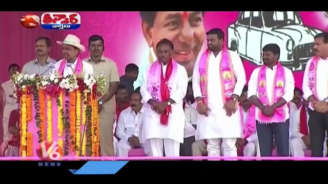 TRS MLAs Purchasing Drama _ Four TRS MLAs In Pragathi Bhavan Itself CM KCR V6 Teenmaar (1)